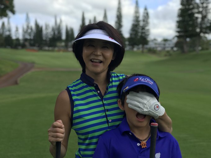 高嶋ちさ子さんと長男